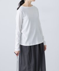 KAGURE/ハイツイストコットンボートカットソー/508449678
