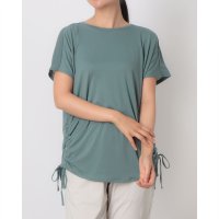 TIGORA/ティゴラ TIGORA レディース フィットネス 半袖Tシャツ サイドシャーリングTシャツ TR－3F2725TS/508449689