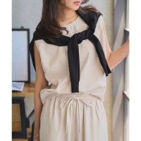KOBE LETTUCE/コウベレタス KOBE LETTUCE バックボタンノースリーブトップス [C7601]/508449875