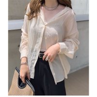 KOBE LETTUCE/コウベレタス KOBE LETTUCE [ Petitle / プチレ ] シアーガーゼロングシャツパーカー【プチ】 [C7607]/508449877