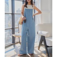 KOBE LETTUCE/コウベレタス KOBE LETTUCE 前後2wayデニムオールインワン [E3524]/508449884