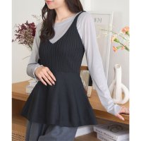 KOBE LETTUCE/コウベレタス KOBE LETTUCE フレアニットビスチェ [N1220]/508449892