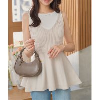 KOBE LETTUCE/コウベレタス KOBE LETTUCE フレアニットビスチェ [N1220]/508449892