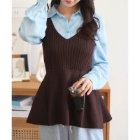 KOBE LETTUCE/コウベレタス KOBE LETTUCE フレアニットビスチェ [N1220]/508449892