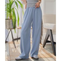 KOBE LETTUCE/コウベレタス KOBE LETTUCE ウエストリボンリラックスワイドパンツ [M4264]/508449895