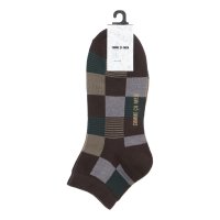 COMME CA MEN/コムサメン COMME CA MEN コムサメン ブロックチェック柄 アンクル丈ソックス/508449977