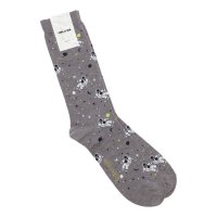 COMME CA MEN/コムサメン COMME CA MEN コムサメン 宇宙柄 クルー丈ソックス/508449980