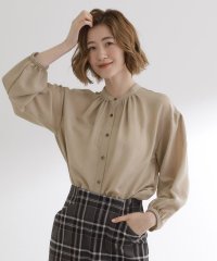grove/グローブ grove シアースタンドネックシャツブルゾン/508450312