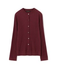 TOMORROWLAND collection/カシミヤシルクリブ クルーネックカーディガン/504948003