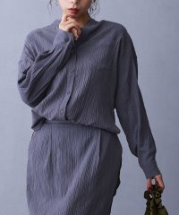 NICOLE white/楊柳シャツ/508399656