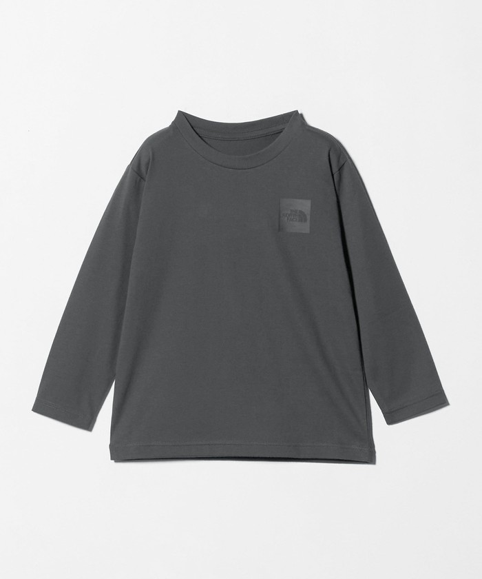 THE NORTH FACE＞ロングスリーブ スモールスクエア ロゴティー