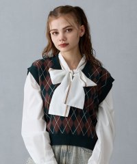 NICOLE CLUB/アーガイルベスト/508418962