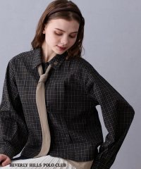 NICOLE CLUB/【BEVERLY HILLS POLO CLUB】ネクタイタックブラウス/508418967