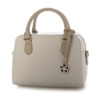 NOBRAND/ノーブランド no brand 2way &CAMELLIA カメリアチャーム付き スクエアボストン/508425822