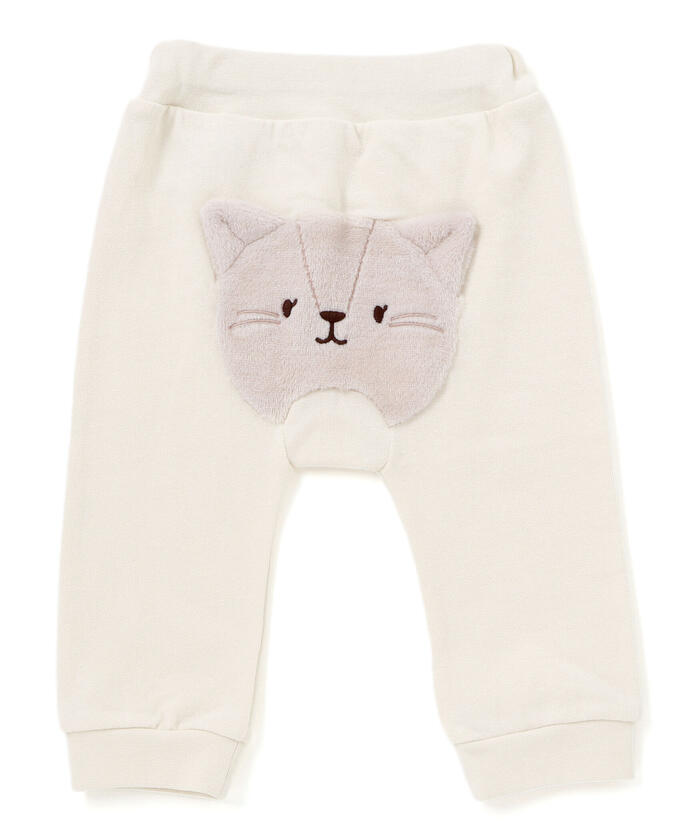 アニマルウサギクマネコおしりパッチパンツベビー(70~80cm