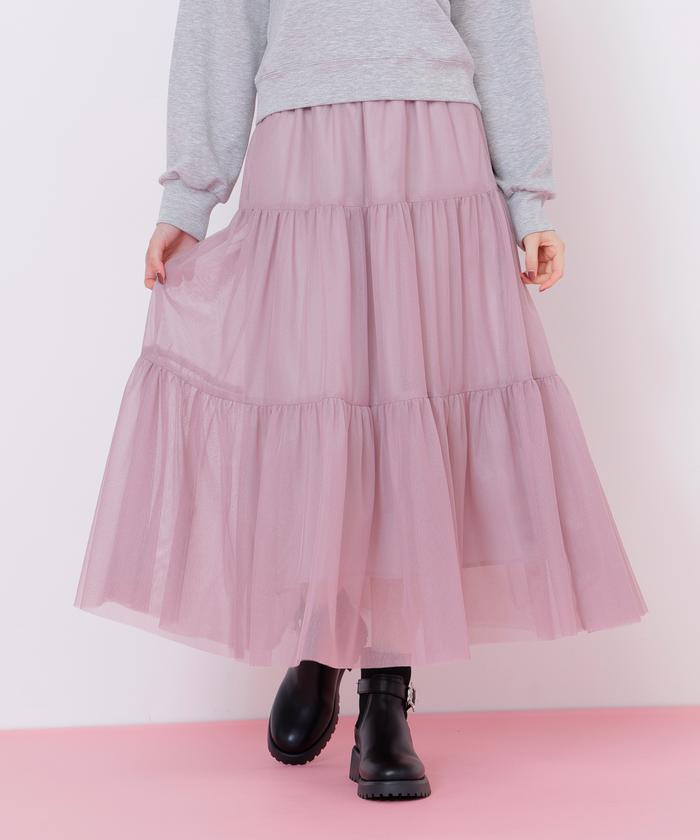 ジルチュ JILTU ミニスカート ピンクS ジルバイジルスチュアート JILL by JILLSTUART フェイクレザー