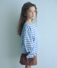 green label relaxing （Kids）/ボーダー キャンディスリーブ Tシャツ / キッズ  100cm－160cm◎/508430561