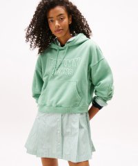 TOMMY HILFIGER/トミー ヒルフィガー TOMMY HILFIGER ボクシークロップドバーシティパーカー/508449870