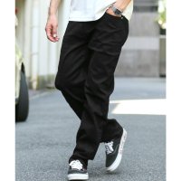LUXSTYLE/ラグスタイル LUXSTYLE ワイドストレッチツイルパンツ/ツイルパンツ チノパン メンズ ワークパンツ テーパードパンツ 無地 ストレッチ 大きいサイズ 伸/508451230
