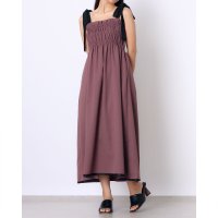 12Twelve Agenda/トゥエルブアジェンダ 12Twelve Agenda リボンショルダーロングワンピース/508451453