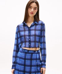 TOMMY HILFIGER/トミー ヒルフィガー TOMMY HILFIGER シフォンクロップドシャツ/508451488
