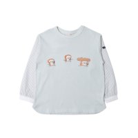 petit main/プティマイン petit main 【パンどろぼう】袖布帛Tシャツ/508451497