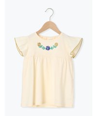 Samansa Mos2 Lagom/サマンサモスモス ラーゴム Samansa Mos2 Lagom ◎お花刺繍袖フリルカットソー/508451665