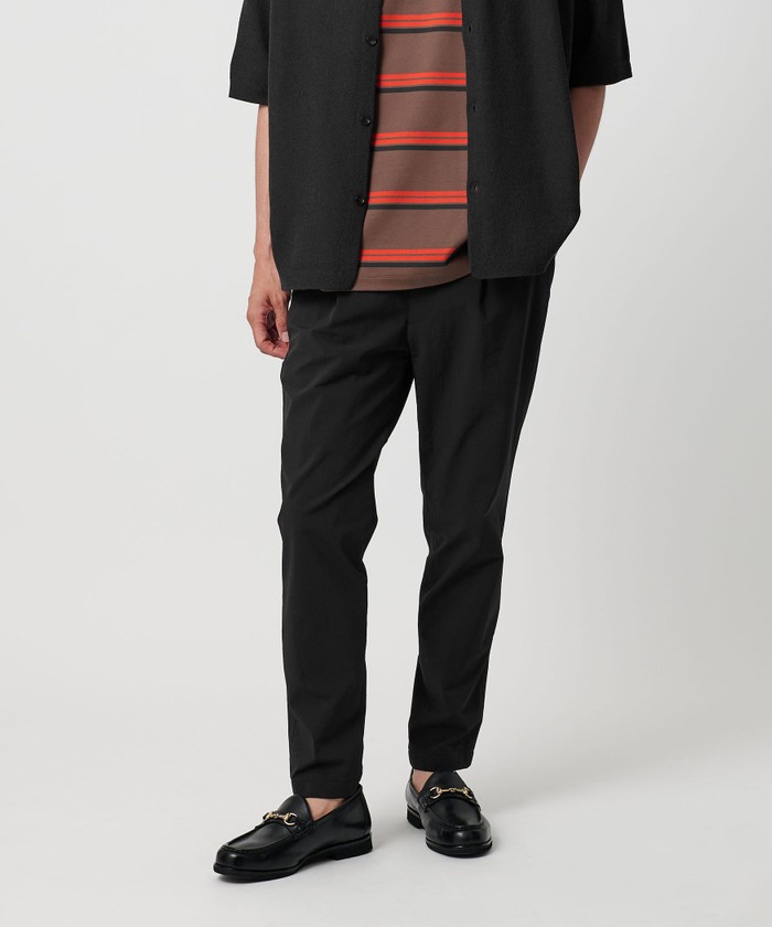 UNITED ARROWS  1プリーツ イージースリムテーパード パンツ 360°MASTER 1プリーツ テーパード イージーパンツ