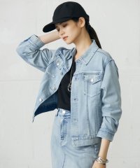 JIYU-KU(LARGE SIZE)/【17号サイズまで展開・カタログ掲載・洗える】ウスカルデニムベーシック ジャケット/508452299