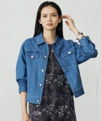 JIYU-KU(LARGE SIZE)/【17号サイズまで展開・カタログ掲載・洗える】ウスカルデニムベーシック ジャケット/508452299