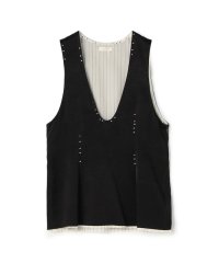 DES PRES/レーヨンウールサテン ノースリーブトップス/508452361
