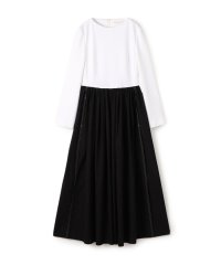 DES PRES/コットンタイプライター コンビコクーンワンピース/508452368