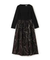 DES PRES/コードステッチプリント コンビコクーンワンピース/508452369