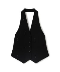 DES PRES/ソフトウールオックスフォード ホルターウエストコート/508452371