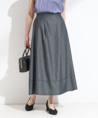 SHOO・LA・RUE　DRESKIP/シューラルー／ドレスキップ SHOO・LA・RUE/DRESKIP 配色ステッチデニムフレアスカート/508452511