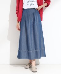 SHOO・LA・RUE　DRESKIP/シューラルー／ドレスキップ SHOO・LA・RUE/DRESKIP 配色ステッチデニムフレアスカート/508452511