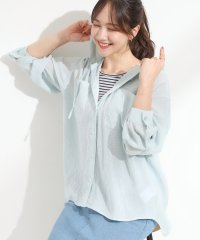 SHOO・LA・RUE　DRESKIP/シューラルー／ドレスキップ SHOO・LA・RUE/DRESKIP シアーフードシャツ/508452515