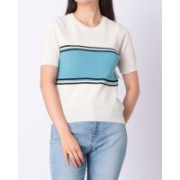 STYLEBLOCK/スタイルブロック STYLEBLOCK ボーダー半袖ニット/508452575