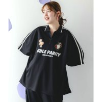 ScoLar/スカラー ScoLar ハーフジップユニフォームTシャツ/508452600