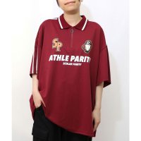 ScoLar/スカラー ScoLar ハーフジップユニフォームTシャツ/508452600