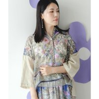 ScoLar/スカラー ScoLar 星座柄切替シアーシャツ/508452606