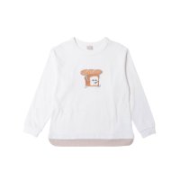 petit main/プティマイン petit main 【パンどろぼう】アップリケ長袖Tシャツ/508452655