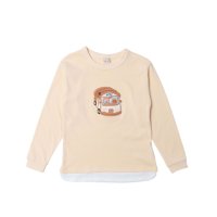 petit main/プティマイン petit main 【パンどろぼう】アップリケ長袖Tシャツ/508452655