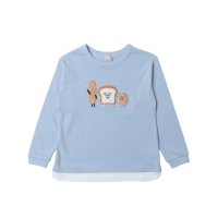 petit main/プティマイン petit main 【パンどろぼう】アップリケ長袖Tシャツ/508452655