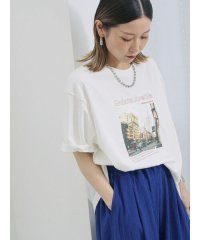 Samansa Mos2 blue/サマンサモスモス ブルー Samansa Mos2 blue 布帛切替ドルマンTシャツ/508452810