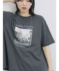 Samansa Mos2 blue/サマンサモスモス ブルー Samansa Mos2 blue 布帛切替ドルマンTシャツ/508452810