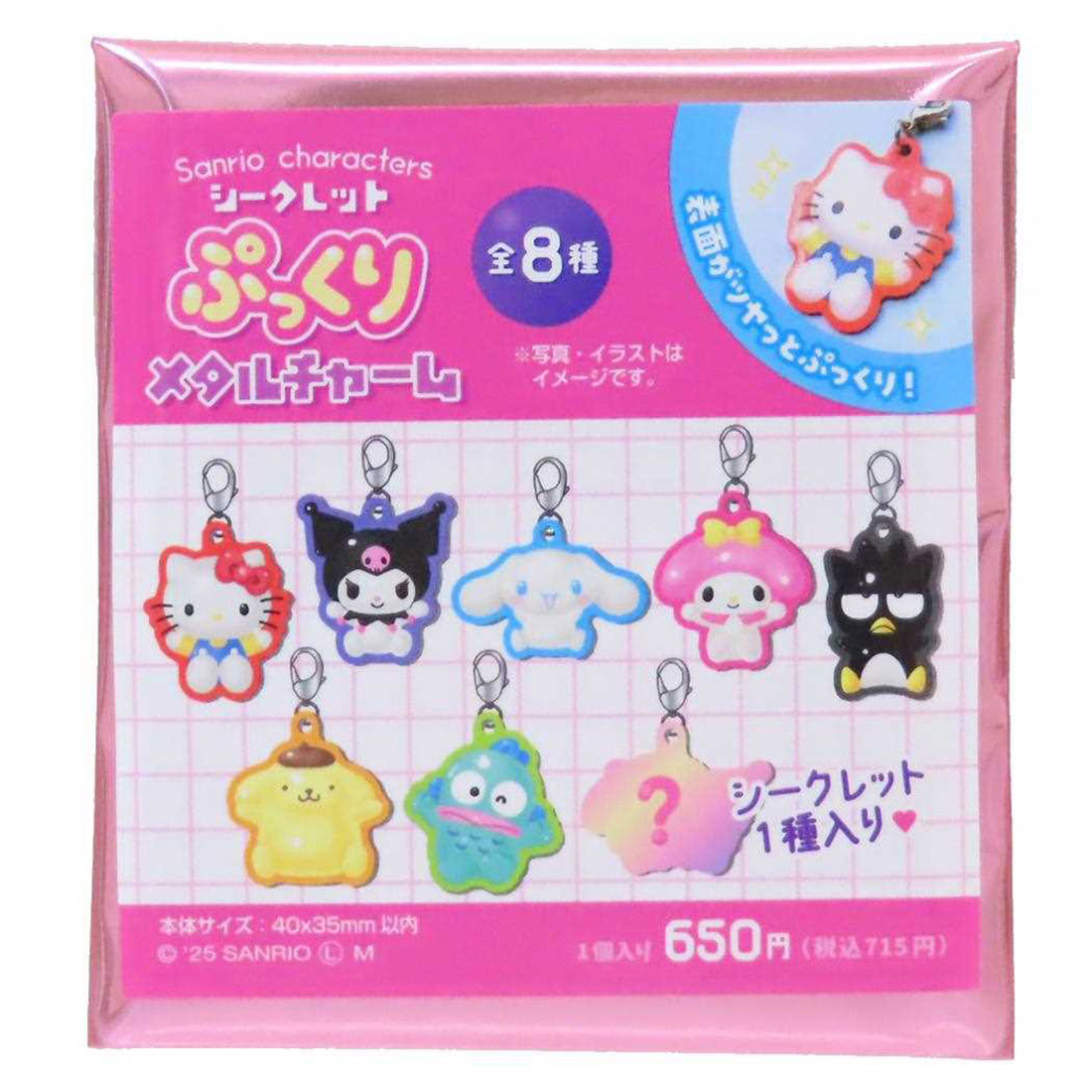 サンリオ シークレットマスコット 全8種 サンリオ シークレットマスコット ぷくふわウインター - メルカリ