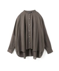 mizuiro ind/mizuiro ind バックギャザーワイドシャツ/505477028