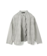 mizuiro ind/mizuiro ind レーススタンドカラーワイドシャツ/505520209