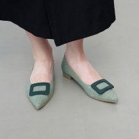 Launa lea/ラウナレア Launa lea 【25AW新色】バックルポインテッドトゥパンプス(0459A)/506949819